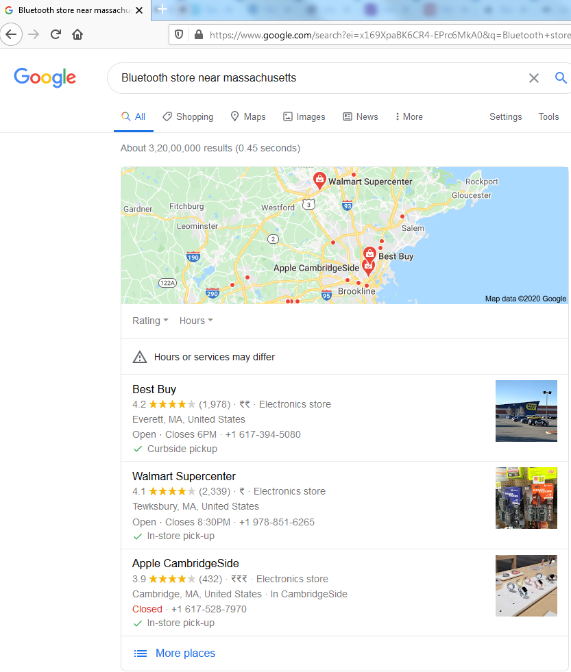 Google My Business Profiles
